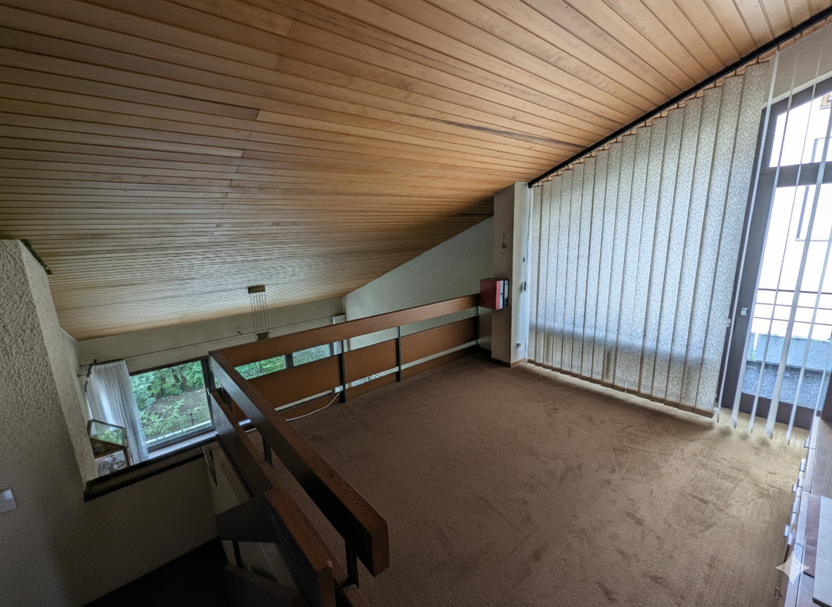 Büro auf der Galerie